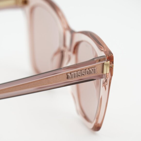 Missoni MIS 0046/S 0FWM VG Sunglasses Nude Cat Eye Frame, Brown Lenses main image 9